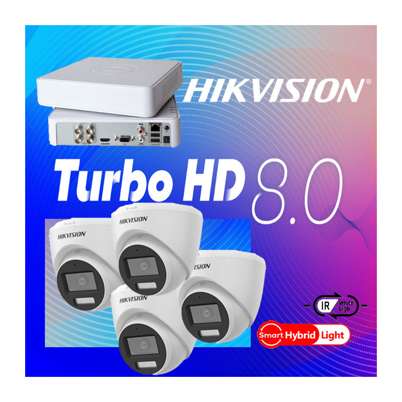 Best SET-4-HIKVISION-2MP-THD8-DS-2CE78D0T-LFS-FULL HD-IR30m from alarmsystemy at only 243,95 €