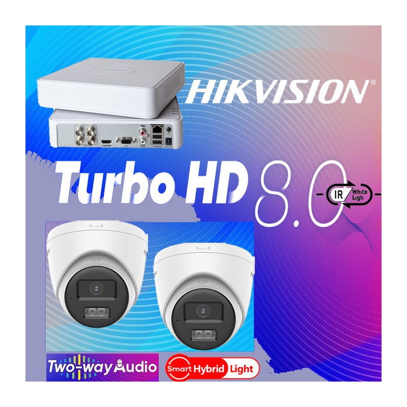 Best SET-2-HIKVISION-2MP-THD8-DS-2CE78D0T-LTS-FULL HD-IR40m from alarmsystemy at only 192,00 €