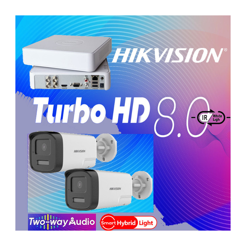 Best SET-2-HIKVISION-2MP-THD8-DS-2CE17D0T-LTS-FULL HD-IR40m from alarmsystemy at only 192,00 €