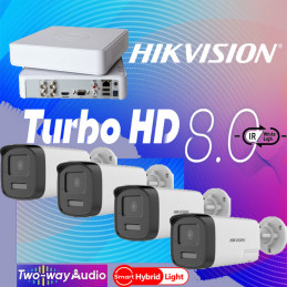 SET-4-HIKVISION-2MP-THD8-DS-2CE17D0T-LTS-FULL HD-IR40m - Hikvision ...