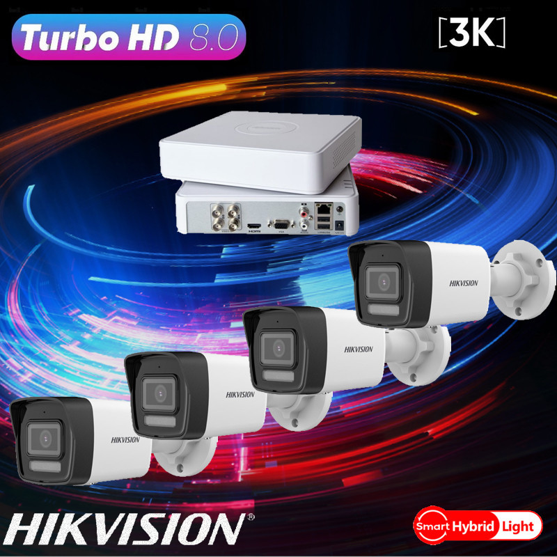 Best SET-4-HIKVISION-5MP-THD8-DS-2CE16K0T-LFS-UHD-IR30m from alarmsystemy at only 283,95 €