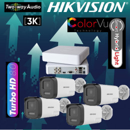 SET-4-HIKVISION-5MP-THD8-DS-2CE17K0T-LXTS-UHD-IR40m - Hikvision TVI...