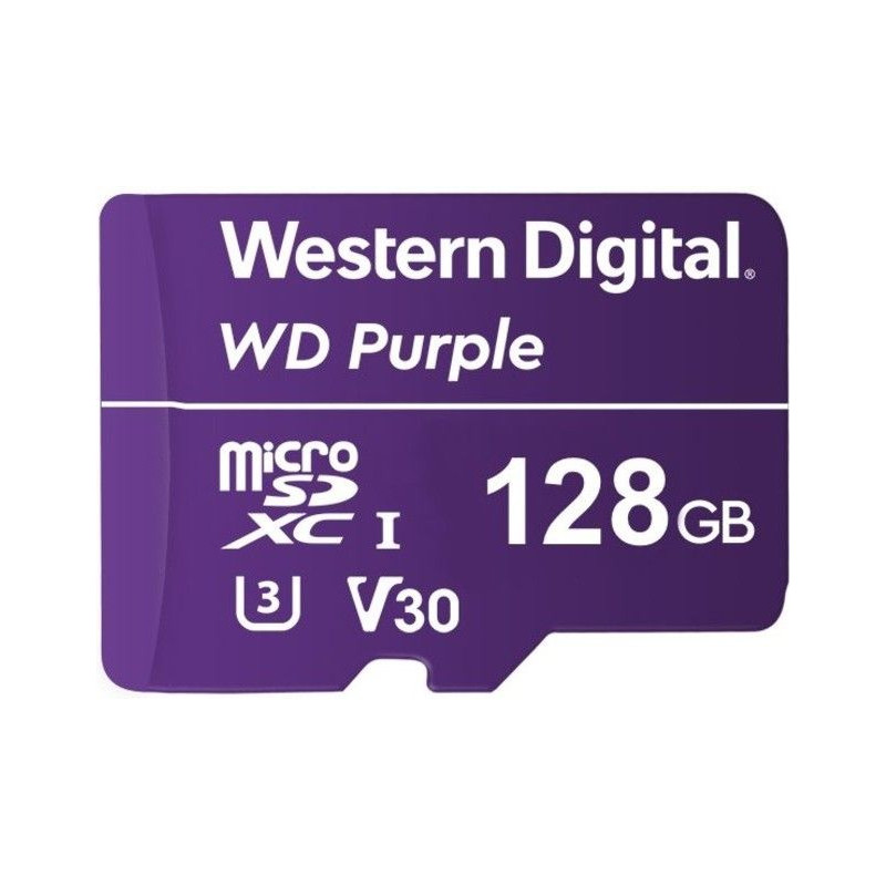 Best WD/Purple 128GB SDXC Micro from alarmsystemy at only 49,25 €