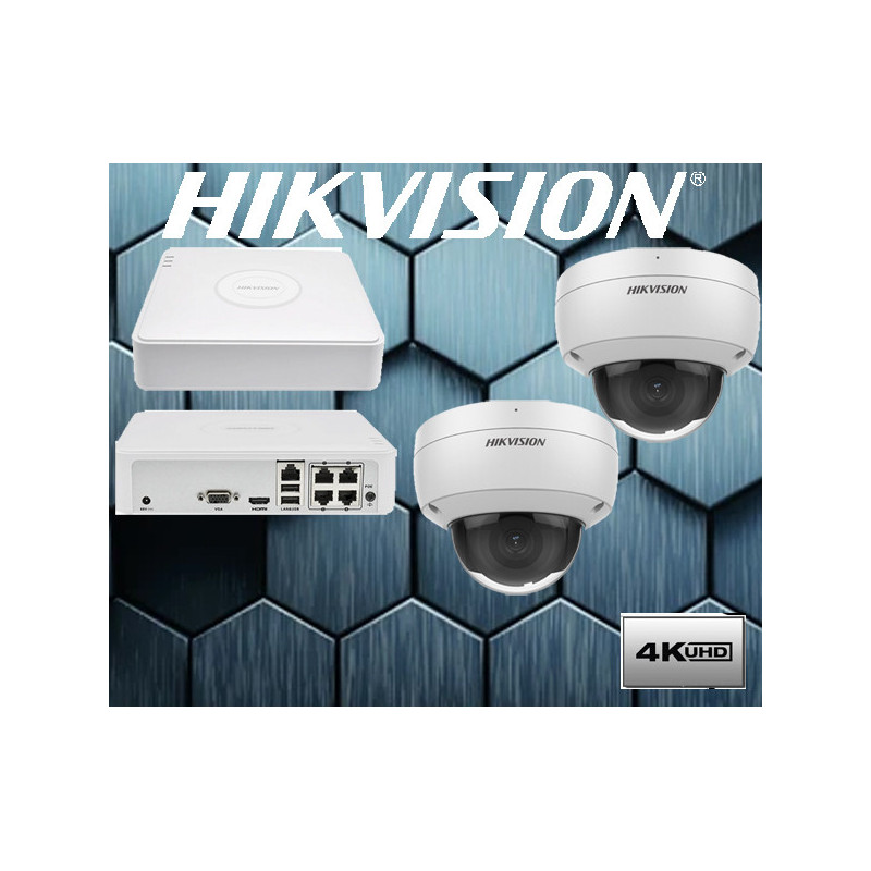 Best SET-2-HIKVISION-4MP-IP-DS-2CD1143G2-I-UHD2K-IR30m from alarmsystemy at only 399,80 €