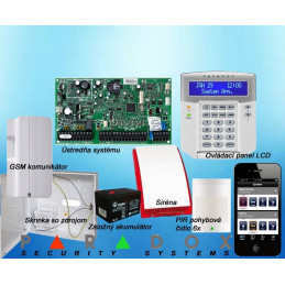 Paradox set DIGIPLEX EVO/6 K641LCD+GSM PCS250