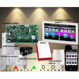 Paradox set DIGIPLEX EVO/9 TM70LCD+GSM PCS250