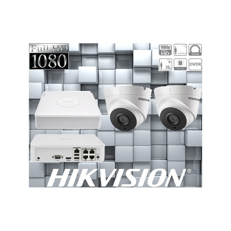 Best SET-2-HIKVISION-2MP-IP-DS-2CD1321-I -FULL HD-IR30m from alarmsystemy at only 291,90 €